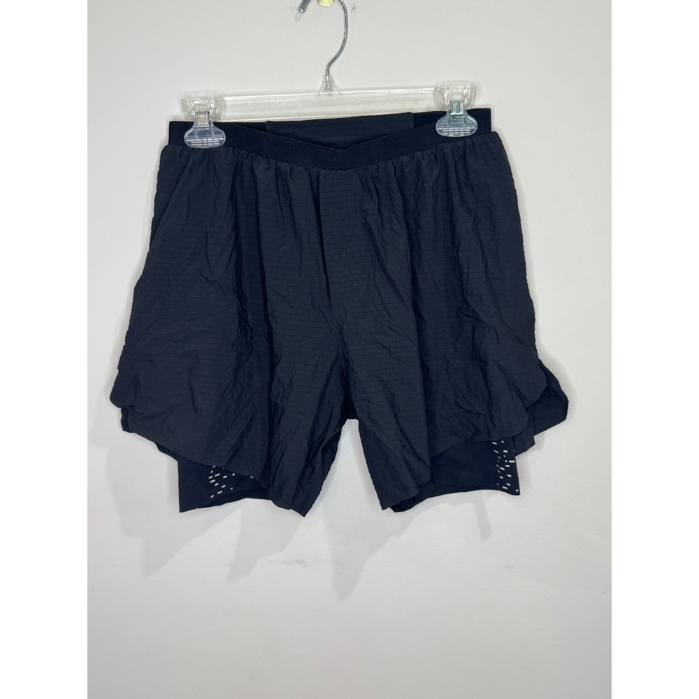 Lululemon Surge Lined Short 6" Black Sz M - Picture 2 of 6
